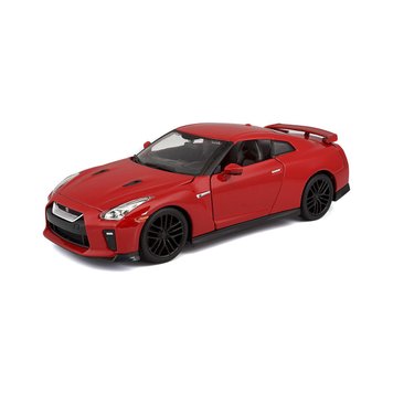 Автомодель - NISSAN GT-R (ассорти красный, белый металлик, 1:24) 18-21082 фото