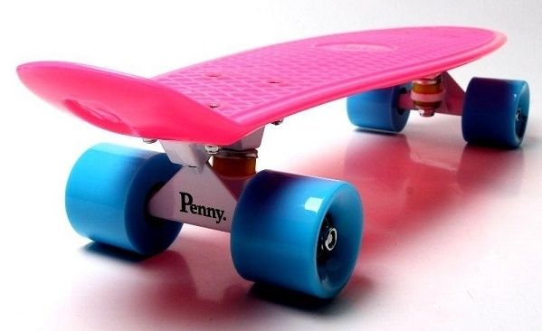 Пенні Борд Penny Board 22" (Матові колеса), Малиновий 400415803 фото