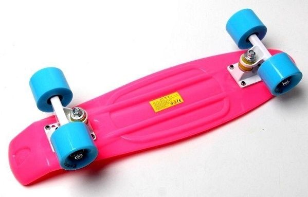 Пенні Борд Penny Board 22" (Матові колеса), Малиновий 400415803 фото