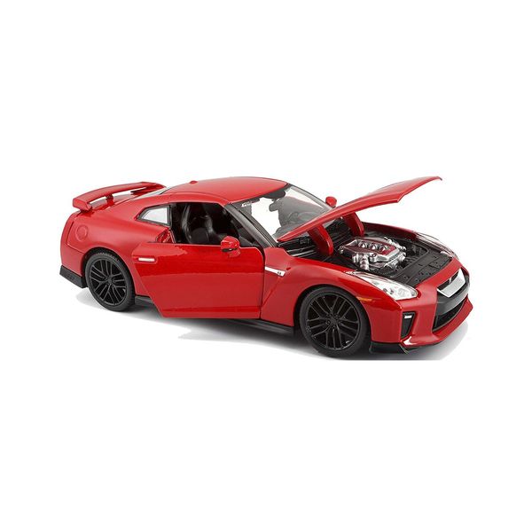 Автомодель - NISSAN GT-R (асорті червоний, білий металік, 1:24) 18-21082 фото