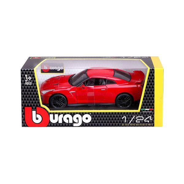 Автомодель - NISSAN GT-R (ассорти красный, белый металлик, 1:24) 18-21082 фото