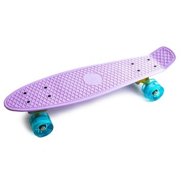 Пенні Борд Penny Board 22" LED (Світяться колеса), Ліловий 588007986 фото