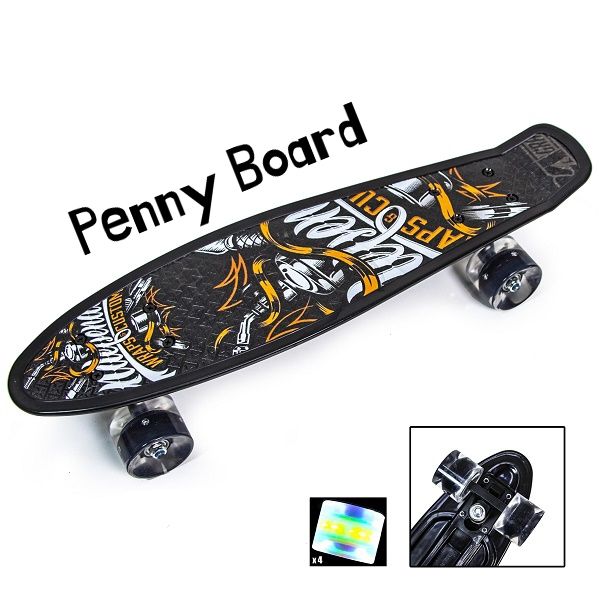 Пенни Борд Penny Board 22,5" Independent Независимый (Светятся колеса) 61858660 фото