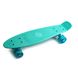 Пенні Борд Penny Board 22" LED (Світяться колеса), Бірюзовий 1819484818 фото