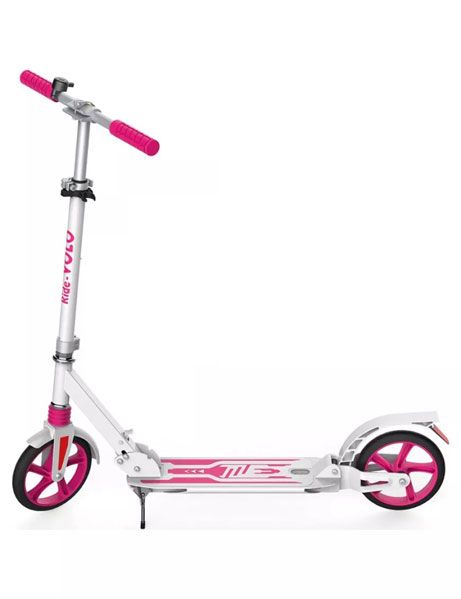 Дитячий самокат з амортизаторами Bavar Sport Ride-VOLO (8877) 8877- pink фото