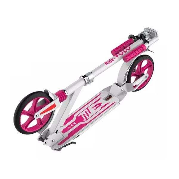 Дитячий самокат з амортизаторами Bavar Sport Ride-VOLO (8877) 8877- pink фото