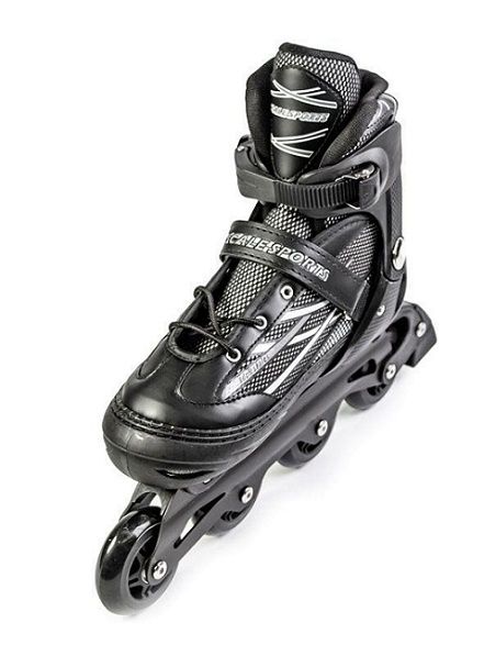 Розсувні роликові ковзани ролики Scale Sports Adult Skates XL LF 935 Чорний (41-44) 2101754733 фото