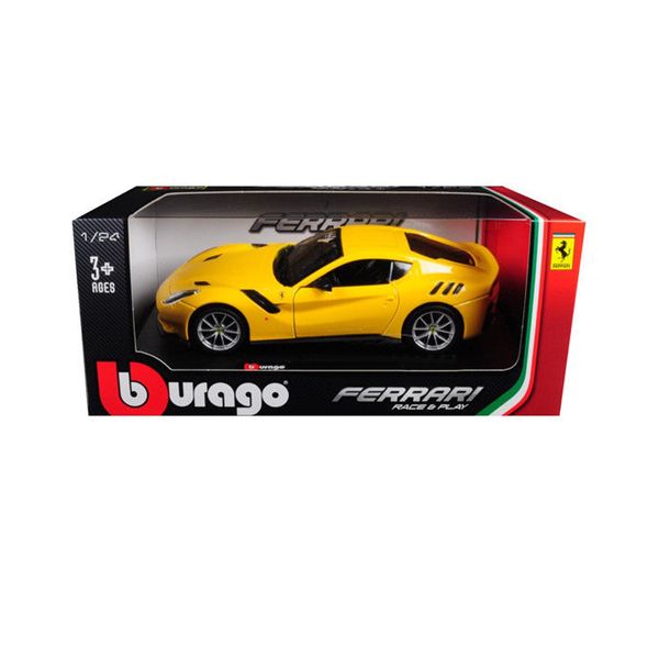 Автомодель - FERRARI F12TDF (асорті жовтий, червоний, 1:24) 18-26021 фото