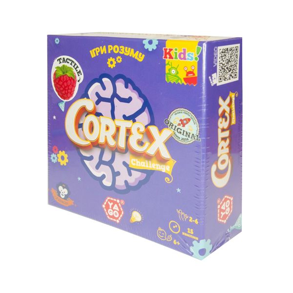 Настільна гра - CORTEX CHALLENGE KIDS (90 карток, 24 фішки) 101019917 фото