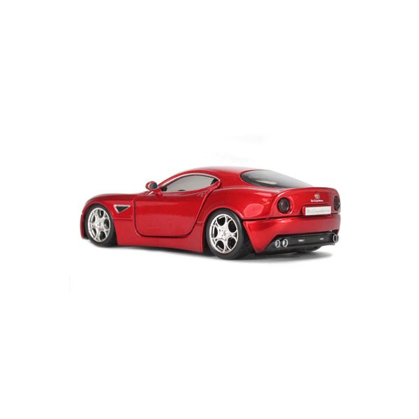 Автомодель - ALFA 8C COMPETIZIONE (2007) (червоний металік, 1:32) 18-43004 фото