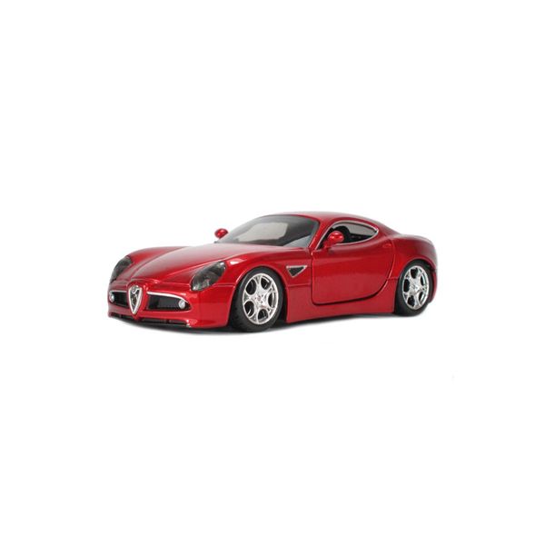 Автомодель - ALFA 8C COMPETIZIONE (2007) (червоний металік, 1:32) 18-43004 фото