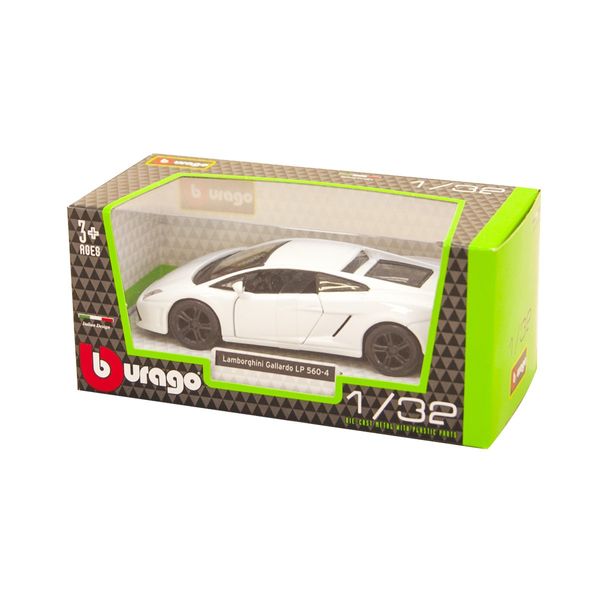 Автомодель - LAMBORGHINI GALLARDO LP560-4 (2008), (асортi бiлий, світло-зелений металiк, 1:32) 18-43020 фото