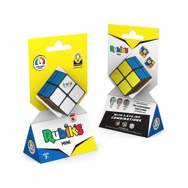 Головоломка RUBIK'S - КУБИК 2х2 МІНІ 6063038 фото