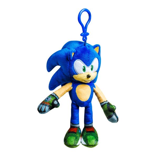 М'яка іграшка на кліпсі SONIC PRIME – СОНІК (15 cm) SON7004A фото