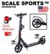 Самокат Scale Sports Elite Plus (ss-04), Сіро-Жовтий SS-04-Black2 фото 16