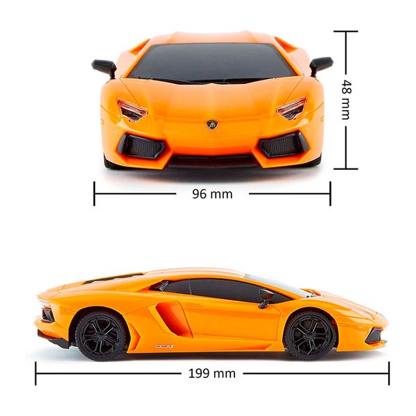 Автомобіль KS DRIVE на р/к - LAMBORGHINI AVENTADOR LP 700-4 (1:24, 2.4Ghz, оранжевий) 124GLBO фото