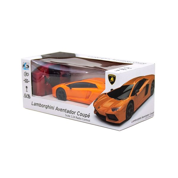 Автомобіль KS DRIVE на р/к - LAMBORGHINI AVENTADOR LP 700-4 (1:24, 2.4Ghz, оранжевий) 124GLBO фото