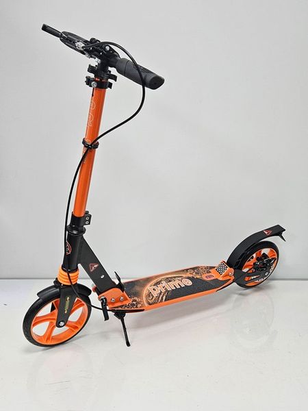 Самокат з дисковим гальмом Bavar Sport Prime PRIME-orange фото