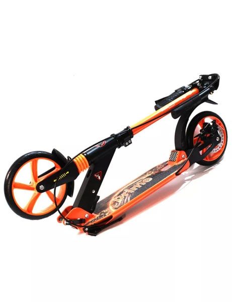 Самокат з дисковим гальмом Bavar Sport Prime PRIME-orange фото