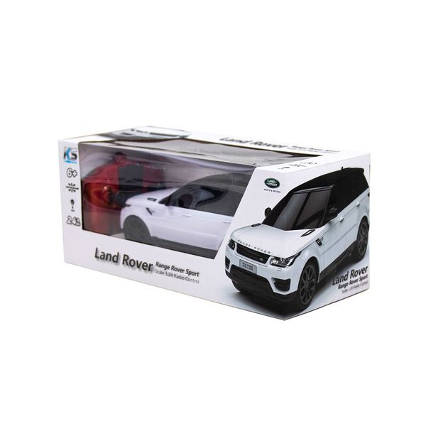 Автомобиль KS DRIVE на р/у - LAND ROVER RANGE ROVER SPORT (1:24, 2.4Ghz, белый) 124GRRW фото