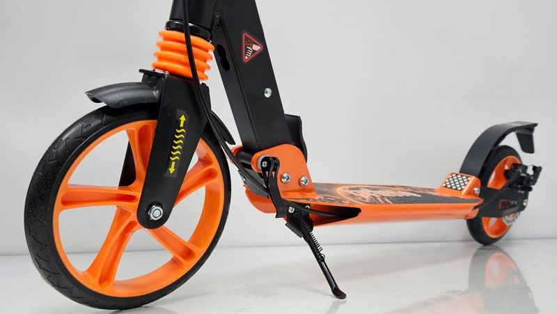 Самокат з дисковим гальмом Bavar Sport Prime PRIME-orange фото