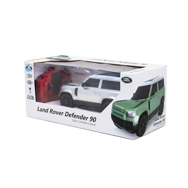 Автомобіль KS DRIVE на р/к - LAND ROVER NEW DEFENDER (1:24, 2.4Ghz, сріблястий) 124GDES фото