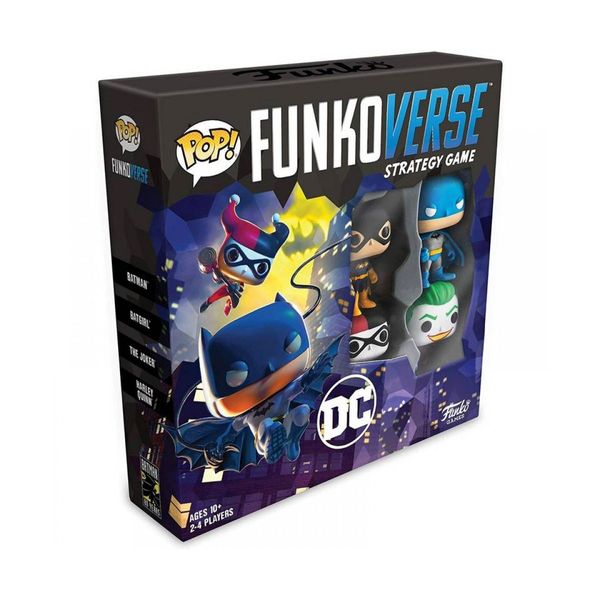 Настільна стратегічна гра POP! FUNKOVERSE серії "DC Comics" (4 фігурки) 42628 фото