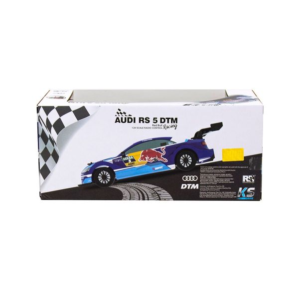 Автомобиль KS DRIVE на р/у - AUDI RS 5 DTM RED BULL (1:24, 2.4Gh, голубой) 124RABL фото