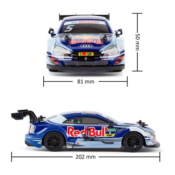 Автомобіль KS DRIVE на р/к - AUDI RS 5 DTM RED BULL (1:24, 2.4Ghz, блакитний) 124RABL фото