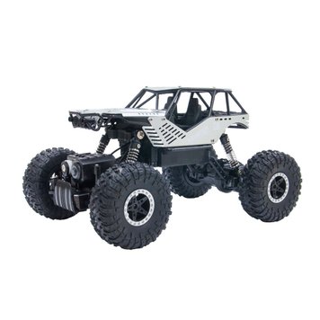 Автомобиль OFF-ROAD CRAWLER на р/у – ROCK (серебристый, метал. корпус, 1:18) SL-111RHS фото