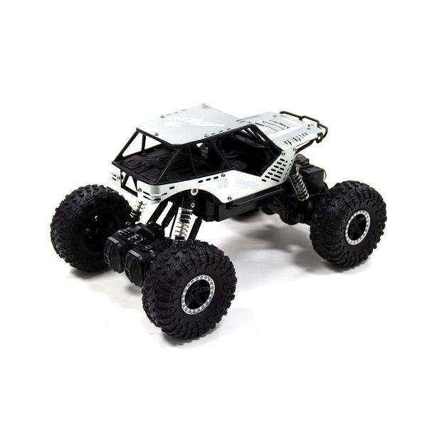 Автомобіль OFF-ROAD CRAWLER з р/к - TIGER (матовий сірий, акум. 4,8V, метал. корпус, 1:18) SL-111RHMGR фото