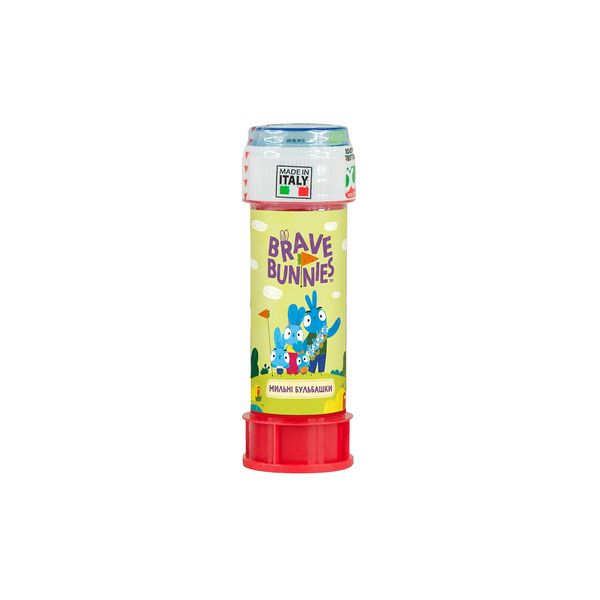 Мильні бульбашки – BRAVE BUNNIES (60 ml) 103001110071 фото