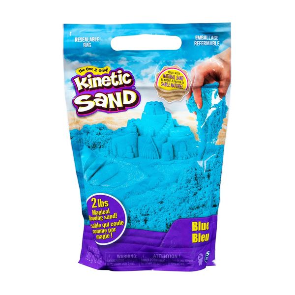 Пісок для дитячої творчості - KINETIC SAND COLOUR (907 g) 71453B фото