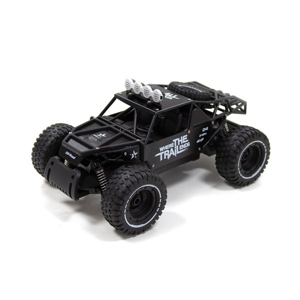 Автомобіль OFF-ROAD CRAWLER з р/к - RACE (матовий чорний, метал. корпус, акум.6V, 1:14) SL-309RHMBl фото