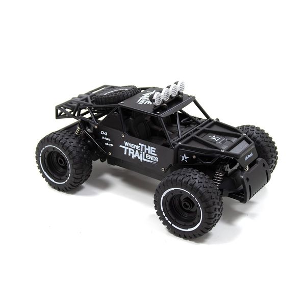 Автомобіль OFF-ROAD CRAWLER з р/к - RACE (матовий чорний, метал. корпус, акум.6V, 1:14) SL-309RHMBl фото