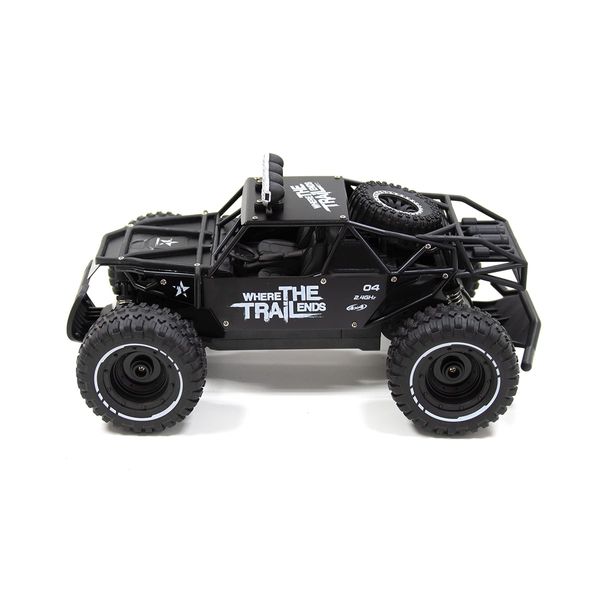 Автомобіль OFF-ROAD CRAWLER з р/к - RACE (матовий чорний, метал. корпус, акум.6V, 1:14) SL-309RHMBl фото