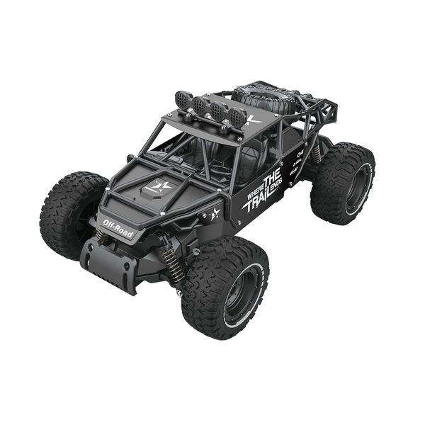 Автомобіль OFF-ROAD CRAWLER з р/к - RACE (матовий чорний, метал. корпус, акум.6V, 1:14) SL-309RHMBl фото