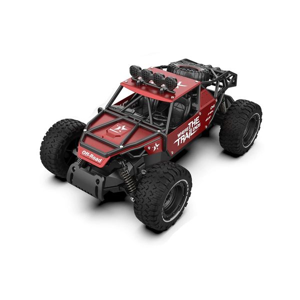 Автомобіль OFF-ROAD CRAWLER з р/к - RACE (матовий червоний, метал. корпус, акум.6V, 1:14) SL-309RHMR фото