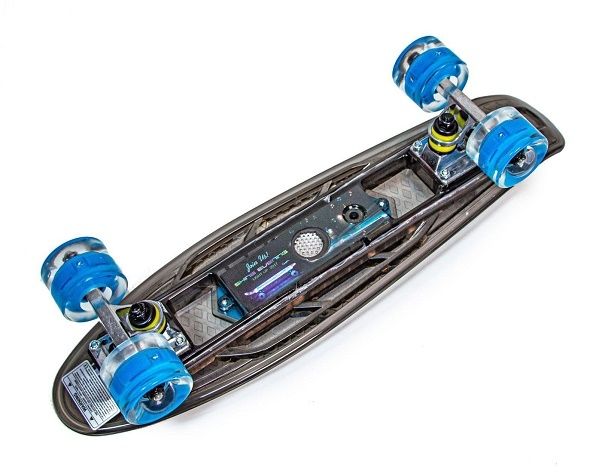 Пенні Борд Fish Skateboard Original 22,5" LED (Музичний та світиться), Синій 218437944 фото