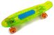 Пенні Борд Fish Skateboard Original 22,5" Зелений LED (Музичний та світиться) 1147674026 фото