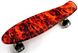 Пенні Борд Penny Board 22,5" Fire Вогонь (Світяться колеса) Fire фото