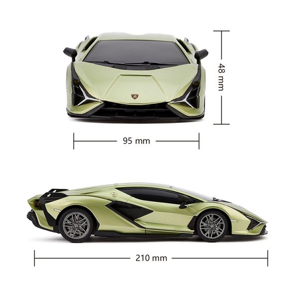 Автомобіль KS DRIVE на р/к - LAMBORGHINI SIAN (1:24, 2.4Ghz, зелений) 124GLSG фото