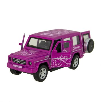 Автомодель GLAMCAR - MERCEDES-BENZ G-CLASS (фиолетовый) GCLASS-12GRL-LIL фото