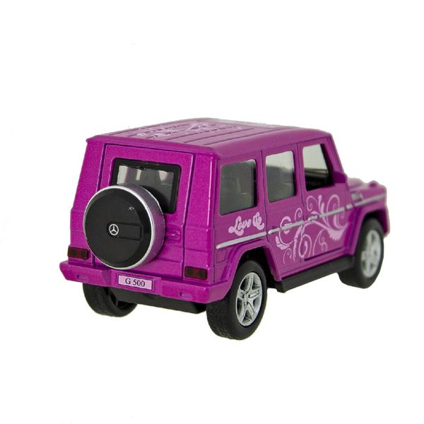 Автомодель GLAMCAR - MERCEDES-BENZ G-CLASS (фіолетовий) GCLASS-12GRL-LIL фото